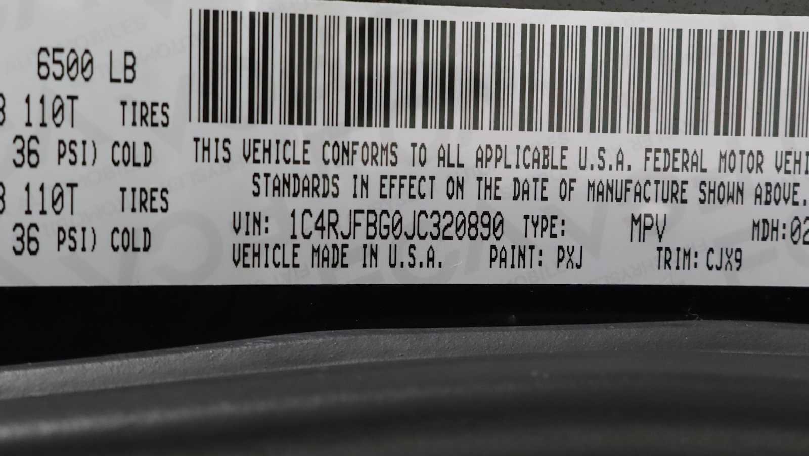Used 2018 Jeep Grand Cherokee Limited AWD/4WD image 30