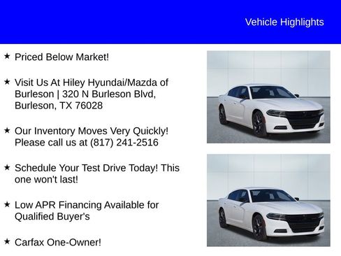 Used 2023 Dodge Charger SXT w/ Blacktop Package image 10