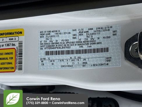 New 2025 Ford Ranger Lariat w/ FX4 Off-Road Package image 32