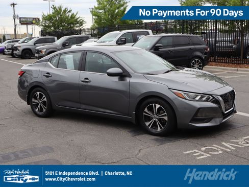 Used 2022 Nissan Sentra SV FWD image 1