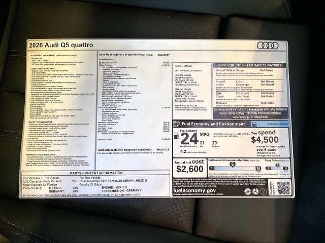 New 2026 Audi Q5 Prestige AWD/4WD image 11