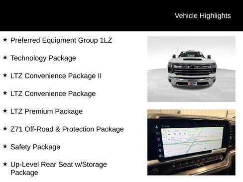 Certified 2025 Chevrolet Silverado 3500 LTZ w/ LTZ Premium Package AWD/4WD image 16