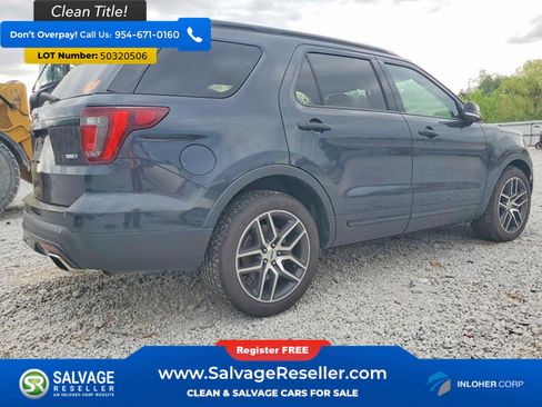Used 2017 Ford Explorer Sport w/ Equipment Group 401A AWD/4WD image 4