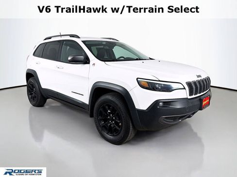 Used 2021 Jeep Cherokee Trailhawk w/ Sun, Sound & Nav Group AWD/4WD image 1
