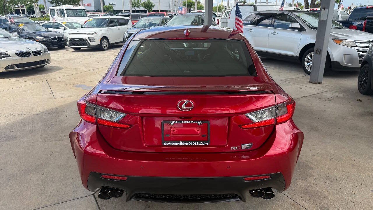 Used 2015 Lexus RC F w/ Premium Package RWD image 6