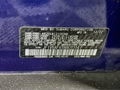 Used 2022 Subaru WRX Premium AWD/4WD image 37