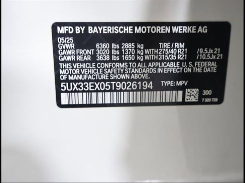 Used 2026 BMW X6 xDrive40i w/ Premium Package AWD/4WD image 12