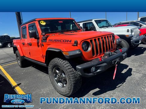 Used 2023 Jeep Gladiator Rubicon w/ LED Lighting Group AWD/4WD image 1