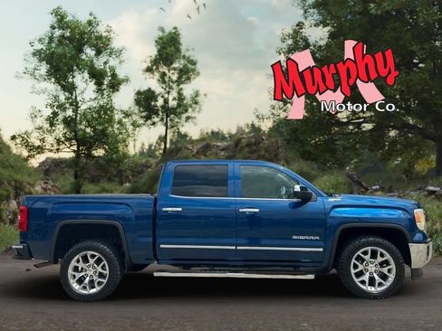 Used 2015 GMC Sierra 1500 SLT w/ SLT Crew Cab Value Package RWD image 5