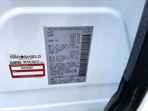 Used 2026 Nissan Pathfinder Platinum w/ Cargo Package FWD image 37