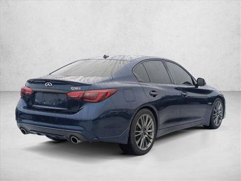 Used 2018 INFINITI Q50 Red Sport 400 w/ Proactive Package image 5