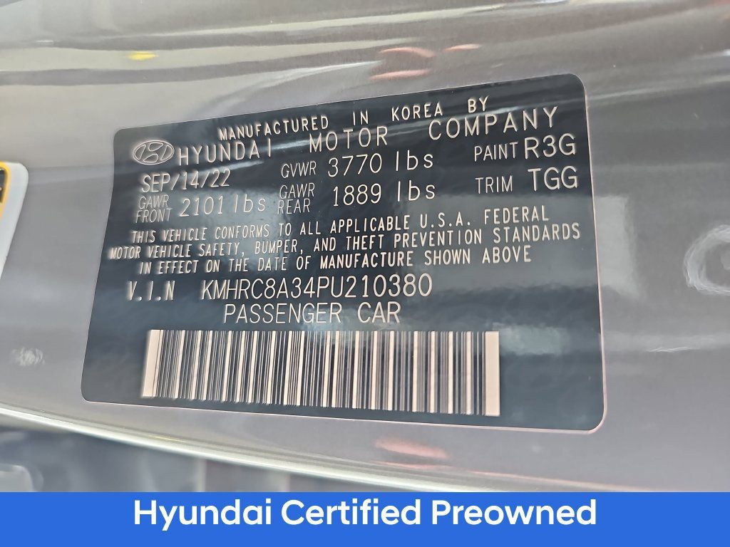 Certified 2023 Hyundai Venue SEL FWD image 35