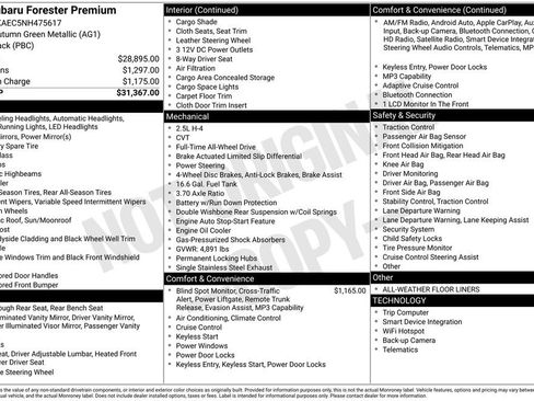 Used 2022 Subaru Forester Premium image 28