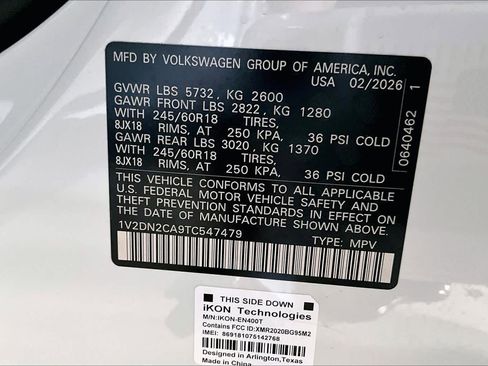 New 2026 Volkswagen Atlas SE image 18