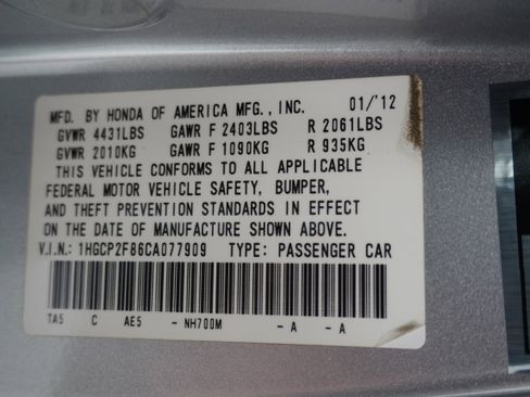 Used 2012 Honda Accord EX-L image 30