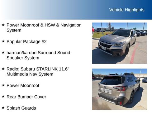 Used 2020 Subaru Outback Limited w/ Popular Package #2 image 5