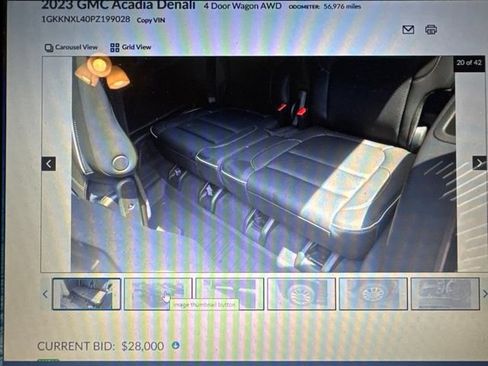 Used 2023 GMC Acadia Denali w/ Denali Technology Package AWD/4WD image 14