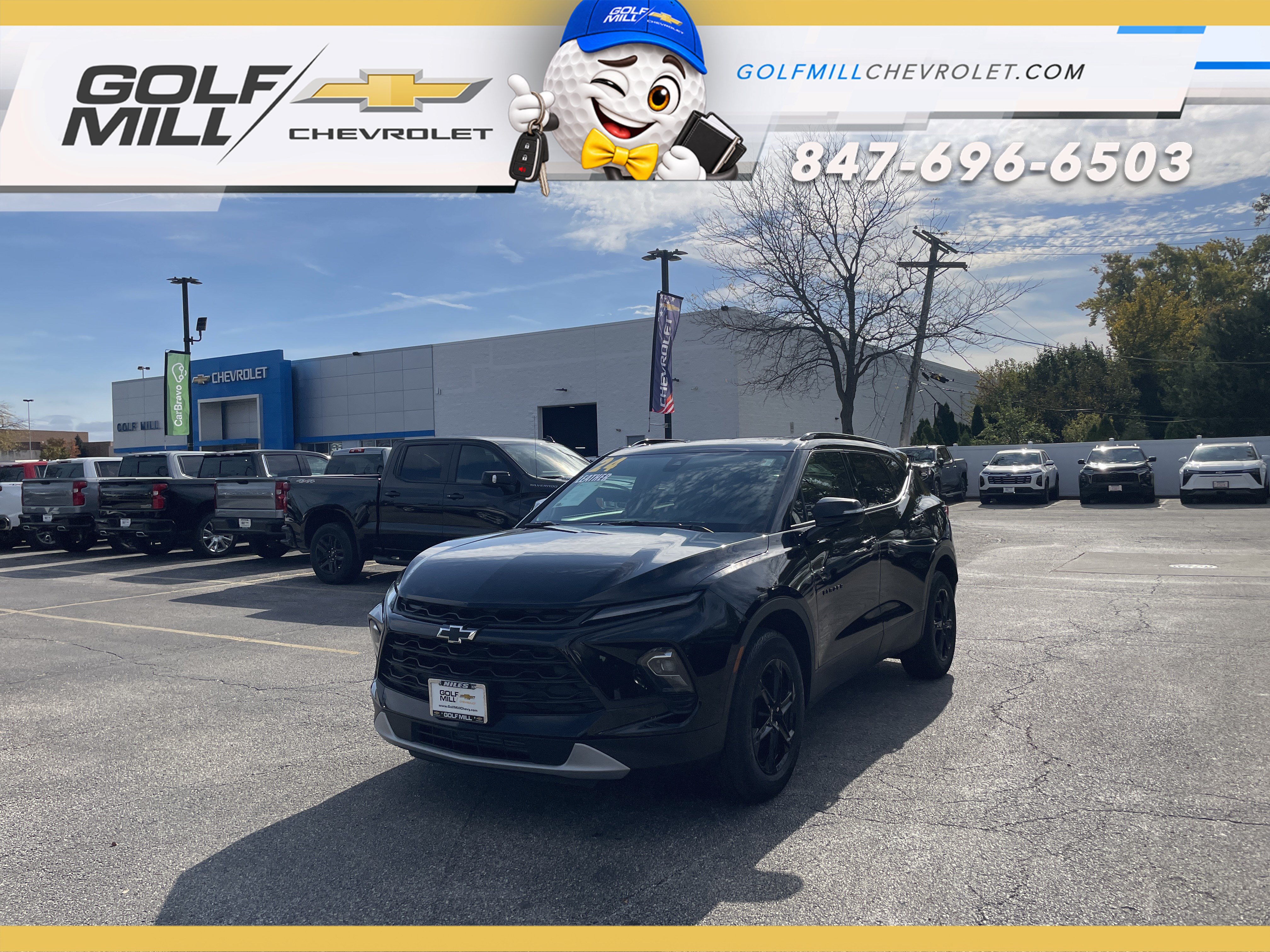 Used 2024 Chevrolet Blazer LT w/ Midnight/Sport Edition FWD image 1