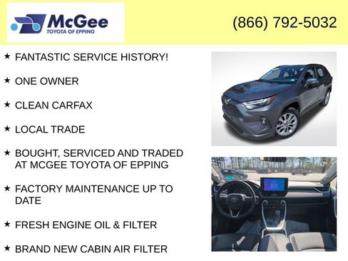 Used 2024 Toyota RAV4 XLE Premium w/ Weather Package image 8