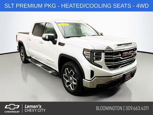 Used 2024 GMC Sierra 1500 SLT w/ SLT Premium Package AWD/4WD image 1