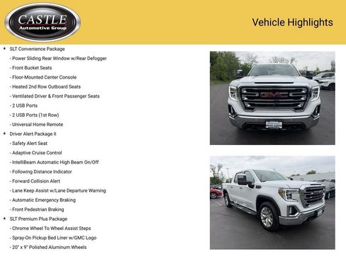 Used 2021 GMC Sierra 1500 SLT w/ SLT Premium Plus Package AWD/4WD image 10