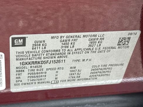 Used 2015 GMC Acadia SLT image 42