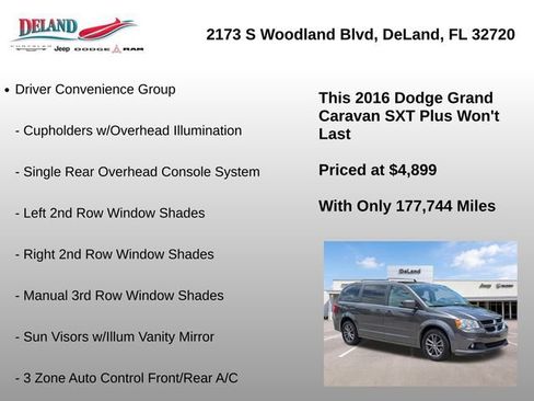 Used 2016 Dodge Grand Caravan SXT FWD image 24