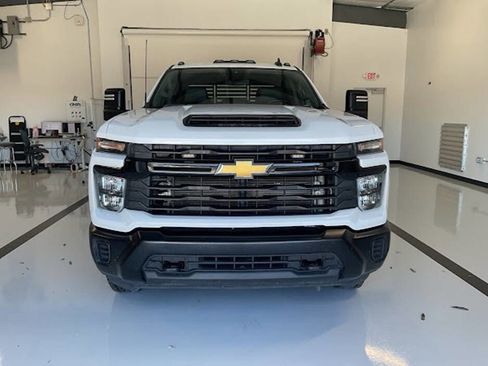 Used 2024 Chevrolet Silverado 3500 W/T w/ Snow Plow Prep Package image 2