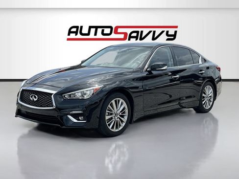 Used 2024 INFINITI Q50 Luxe w/ Cargo Package RWD image 3