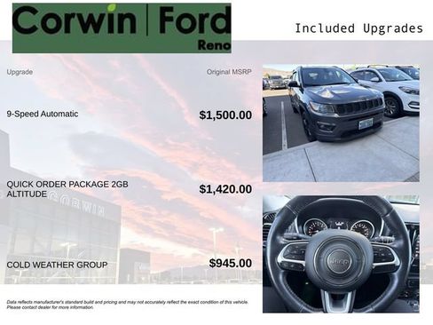 Used 2019 Jeep Compass Latitude AWD/4WD image 3