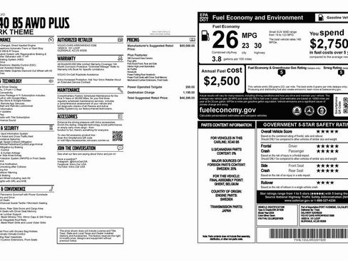 Used 2024 Volvo XC40 B5 Plus image 4