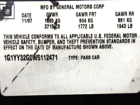 Used 1998 Chevrolet Corvette Convertible w/ Memory Pkg image 28