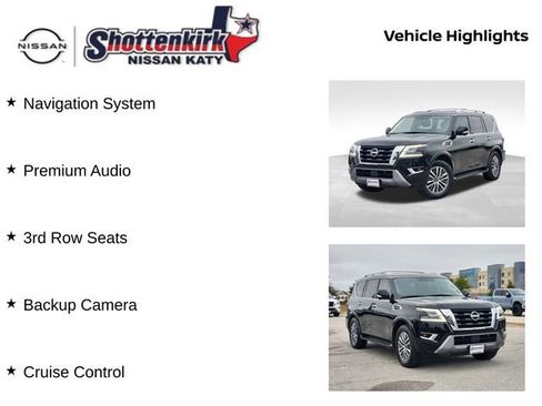 Certified 2024 Nissan Armada SL w/ Captain's Chairs Package image 12