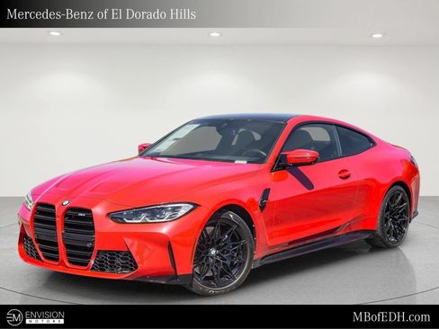 Used 2024 BMW M4 Coupe w/ Executive Package RWD image 1
