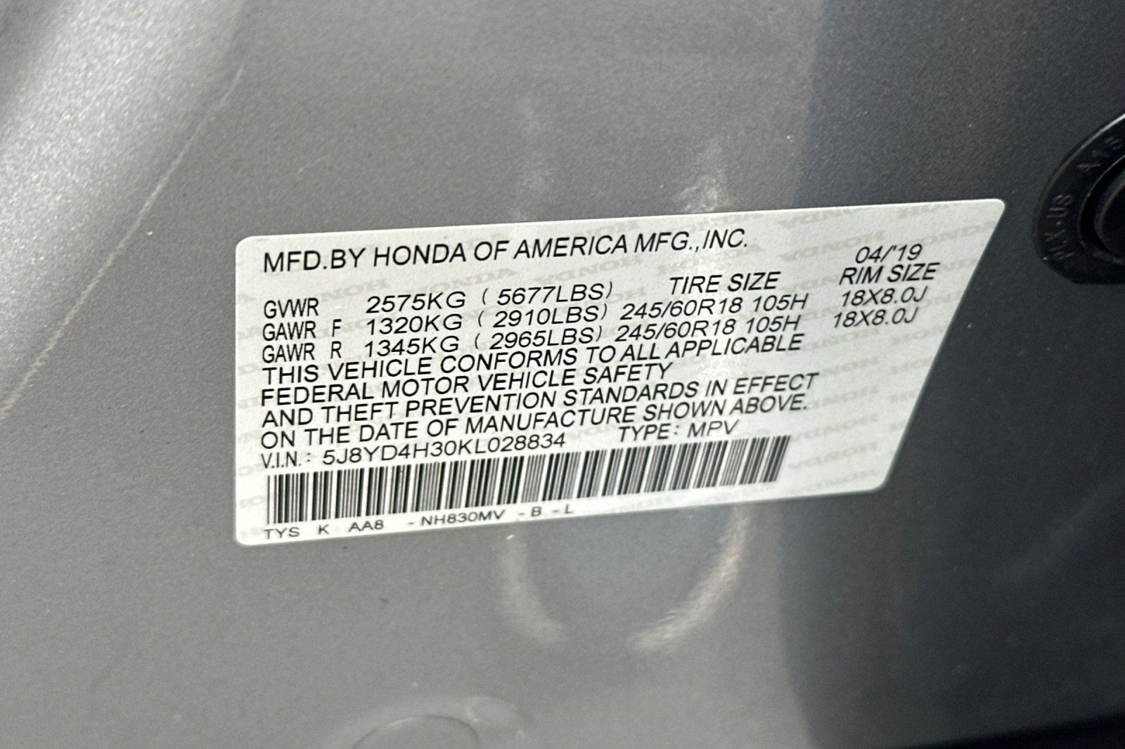 Used 2019 Acura MDX SH-AWD image 26