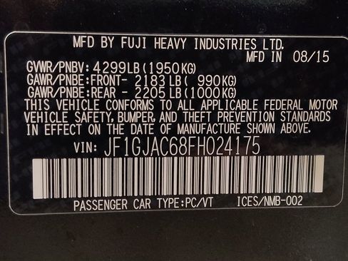 Used 2015 Subaru Impreza 2.0i Premium AWD/4WD image 33