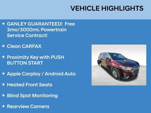 Used 2020 Chevrolet Traverse LT image 2