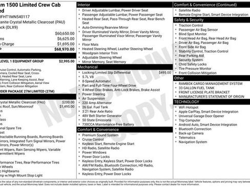 Used 2021 RAM 1500 Limited image 10