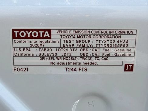 Used 2026 Toyota Tacoma SR5 AWD/4WD image 23