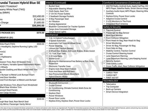 New 2026 Hyundai Tucson Blue SE w/ Tow & Go Package AWD/4WD image 5
