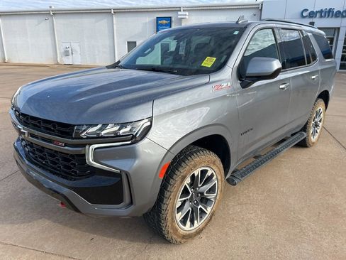Used 2021 Chevrolet Tahoe Z71 w/ Rear Media and Nav Package AWD/4WD image 1