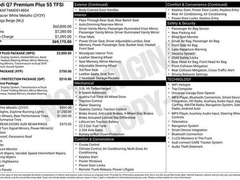 Used 2021 Audi Q7 3.0T Premium Plus w/ Premium Plus Package image 23