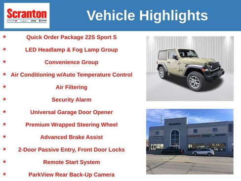 New 2026 Jeep Wrangler Sport S image 6