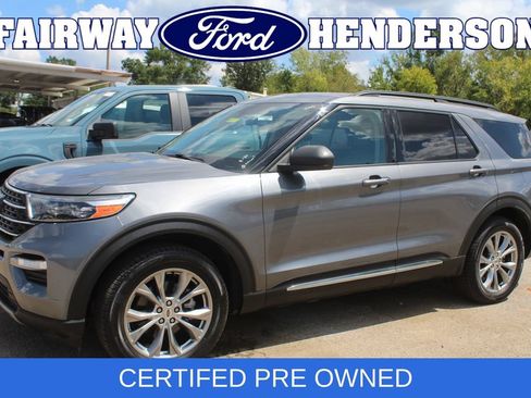 Certified 2021 Ford Explorer XLT w/ Equipment Group 202A AWD/4WD image 1
