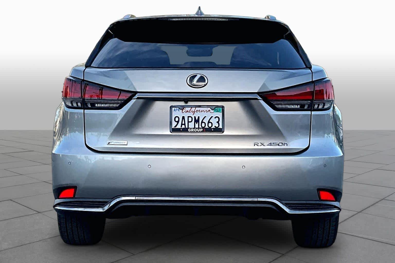 Used 2022 Lexus RX 450h F Sport w/ Accessory Package AWD/4WD image 4