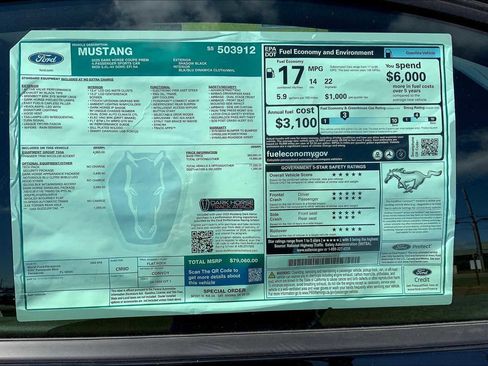 New 2025 Ford Mustang Dark Horse w/ Dark Horse Handlin Package RWD image 17
