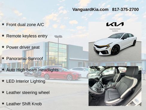 Certified 2026 Kia K5 GT-Line w/ GT-Line Premium Package FWD image 12