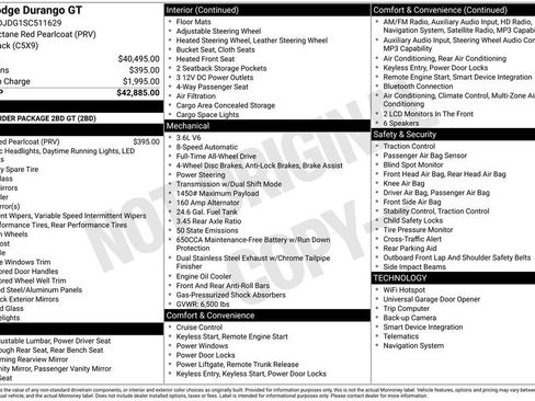 Used 2025 Dodge Durango GT AWD/4WD image 6