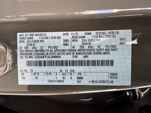 New 2026 Lincoln Corsair Reserve image 34