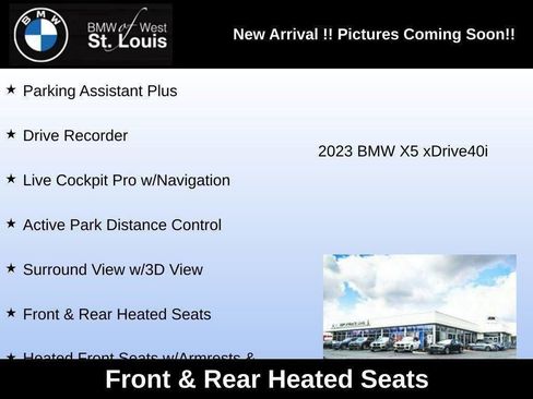 Used 2023 BMW X5 xDrive40i w/ Climate Comfort Package image 91